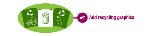 Electra recycling step 7 - add recycling graphics