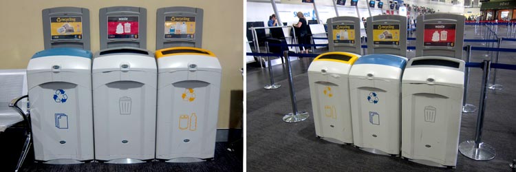 Success in Recycling at Perth Airport