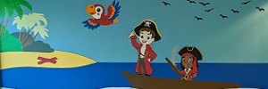 Blackpool Victoria&rsquo;s Arrrtistic Mural