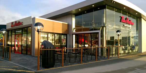 Tim Hortons Front of Restaurant
