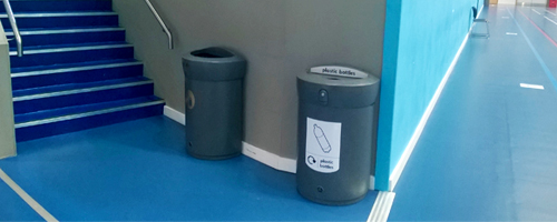 Envoy Litter Bin in hallway