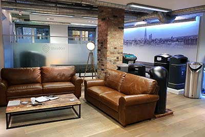 Glasdon new exhibition showroom in Central London