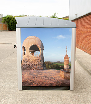 Personalised Modus Bin Housing for the village of Janov, Czech Republic