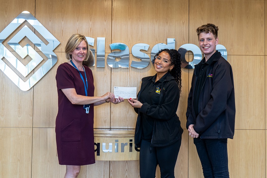 Streetwise Community Cheque Presentation