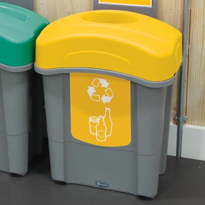 Eco Nexus&reg; 60 Mixed Glass Recycling Bin