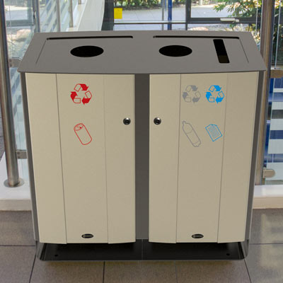 Electra&trade; 170 Trio Recycling Bin