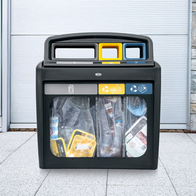 Nexus&reg; Evolution City Vision Trio Recycling Bin