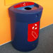Envoy&trade; Plastic Bottle Recycling Bin  - 90 Ltr