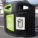 Nexus&reg; 200 General Waste / Mixed Recyclables Recycling Bin