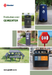 Glasdon be producten voor gemeenten