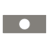 Ronde inwerpopening