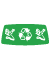 Pictogram op de binnenzijde van het deksel