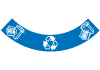 Pictogram op de deksel