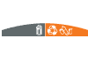 Pictogram op de deksel