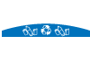 Pictogram op de deksel