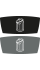 Pictogram op de buitenzijde van het desksel