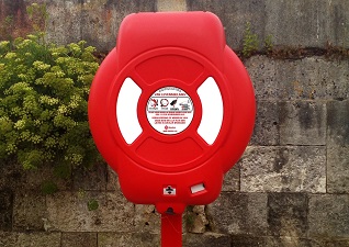 Guardian™ reddinsboeikasten in rood voor reddingsmateriaal