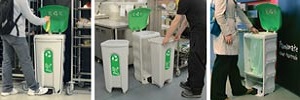 Nexus&reg; Shuttle Container voor etensresten