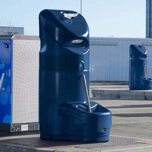 Auto-Mate&trade; met Screen Clean Station&trade; attached