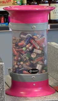Vision&trade; 5 batterij recycleerbak
