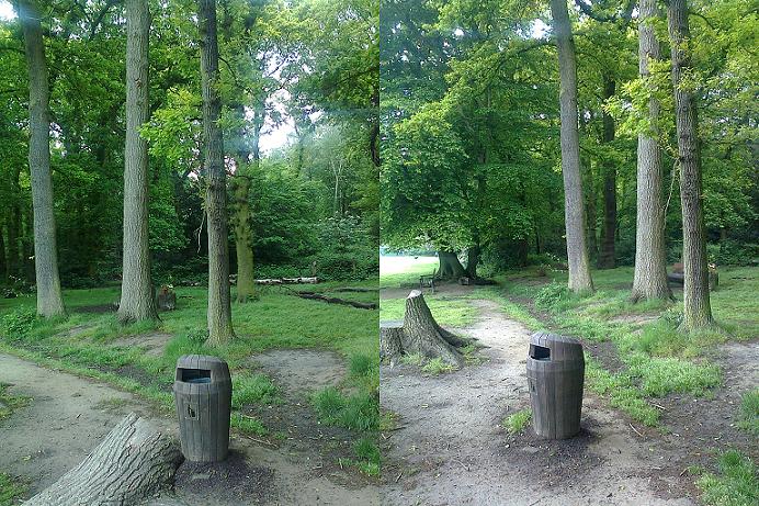 Sherwood&trade; Afvalbakken in Highgate Wood