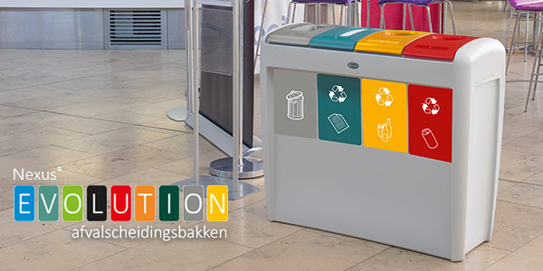 De nieuwste toevoeging aan het Glasdon assortiment verandert de manier waarop we afval scheiden