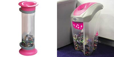 Vision&trade; 5L & Vision Nexus&reg; 30 recycleerbakken voor batterijen