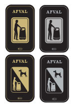 Wat is dit? Pictogram op de behuizing (246mm x 396mm)
