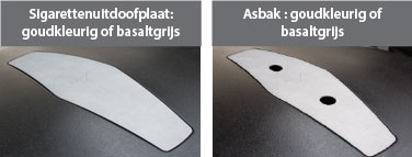 Wat is dit? Asbakken en uitdoofplaten