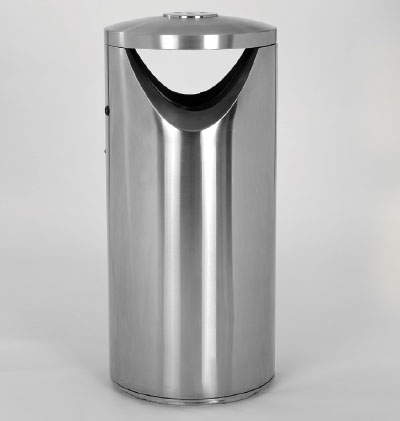 Wat is dit? Roestvrij stalen afvalbak
