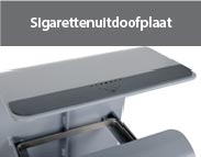 Wat is dit? Sigarettenuitdoofplaat