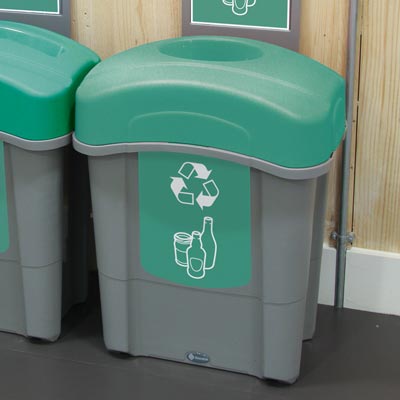 Eco Nexus&reg; 60 afvalscheidingsbak voor glas