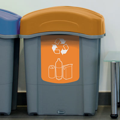 Eco Nexus&reg; 60 afvalscheidingsbak voor PMD afval