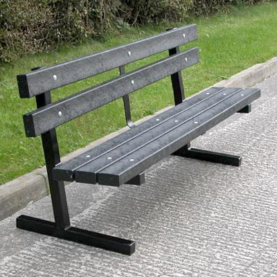 Eco-Rest&trade; parkbank met rugleuning