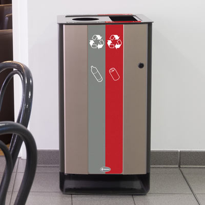Electra&trade; 85 Duo afvalscheidingsbak