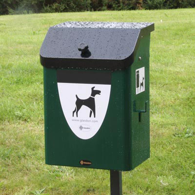 Metalen Terrier 35&trade; hondenpoepafvalbak