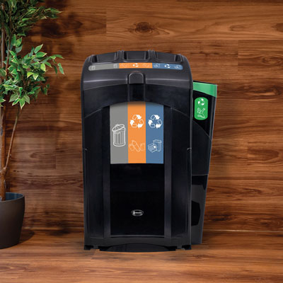 Nexus&reg; 100 Quad-afvalscheidingsbak