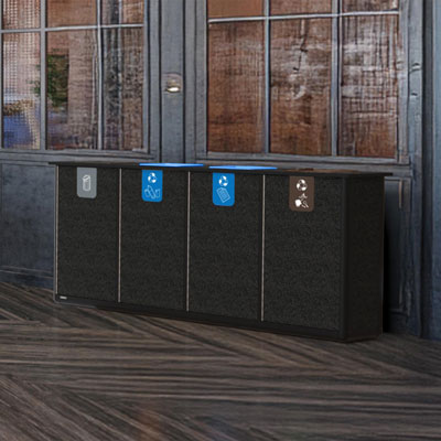Origin&trade; Infinity Quad 440 liter recyclingstation