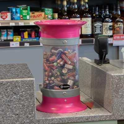 Vision&trade; 5 batterij recycleerbak