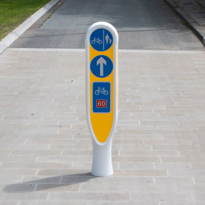 Cyclemaster&trade; verkeerspaal