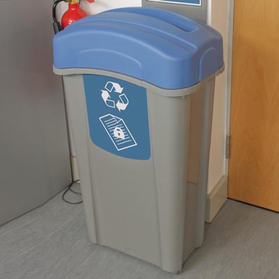 Eco Nexus&reg; 85 afvalscheidingsbak voor vertrouwelijke documenten