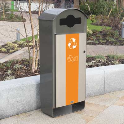 Electra&trade; Curve 60 afvalscheidingsbak voor PMD