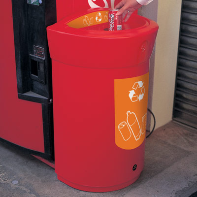 Envoy&trade; afvalscheidingsbak voor PMD afval - 110 liter