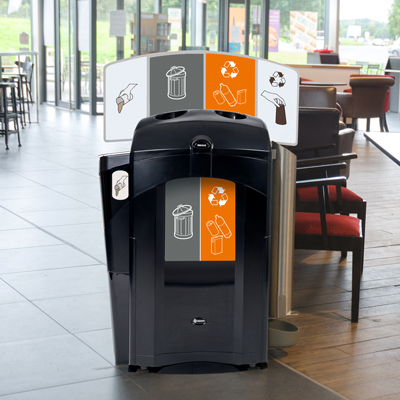 Nexus&reg; 100 Duo modulaire afvalbak