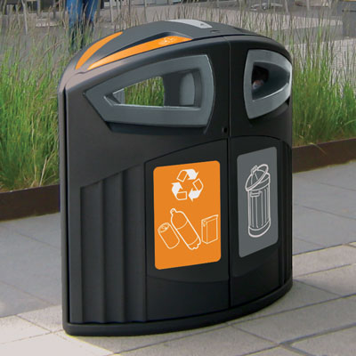 Nexus&reg; 200 Buiten afvalscheidingsbakken