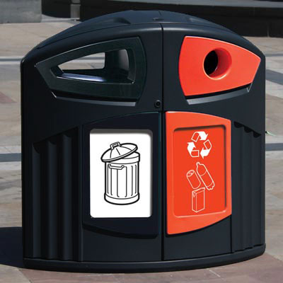 Nexus&reg; 200 Container voor PMD-afval / algemeen afval