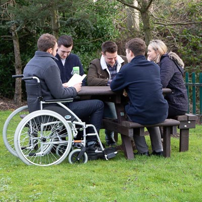Pembridge&trade; Picknicktafel Voor Rolstoelgebruikers