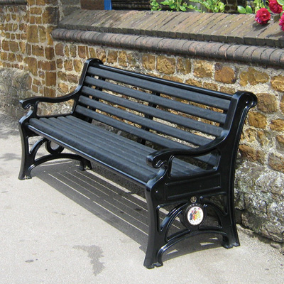 Stanford Parkbank met rugleuning