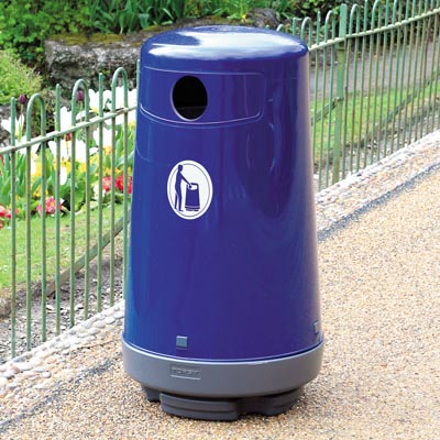 Topsy&reg; 2000 afvalbak met verkleinde inwerpopeningen