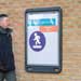 Wandgemonteerd Reclame Displaybord Advocate&trade;